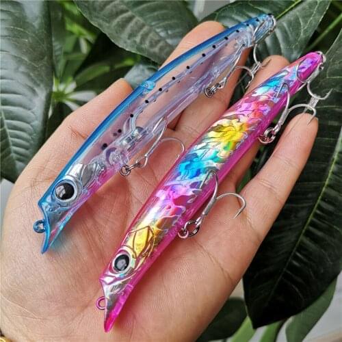 Swolfy Big Floating Minnow Fishing Lure 18g/130mm 6color De Pesca Isca Artificial Bait Wbbler of Minnow Lure