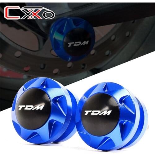 Motorcycle Stand Screws CNC Aluminum Swingarm Spools Slider For YAMAHA TDM 900 TDM900 2004-2015 TDM 850 TDM850 1991-1999