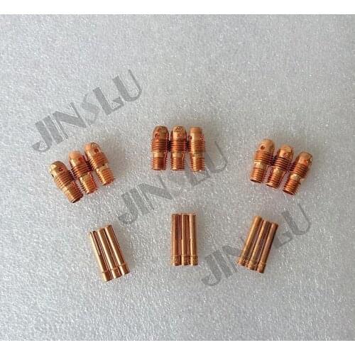 WP-9 WP9 WP20 WP25 Collet Body Collet Kit 18PK for Tig Torch Consumables