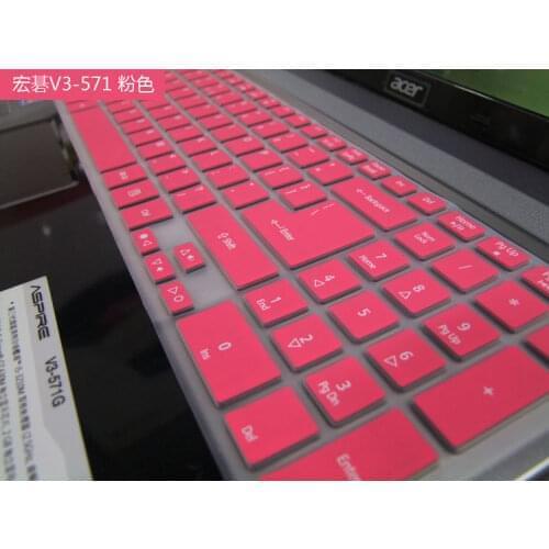 15 inch laptop keyboard cover Protector for Acer Aspire E5-572 E5 571 551 531 521 511G V3 551G 571G 731G 771G E1 522 570 572G