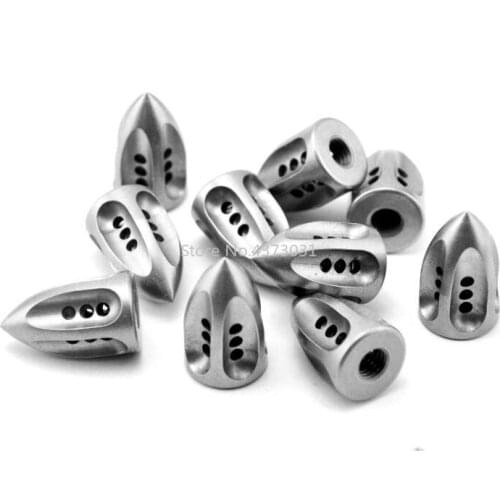 1 piece Microtec Bowie Tail cone screw rivet 416J steel DIY folding knife tools