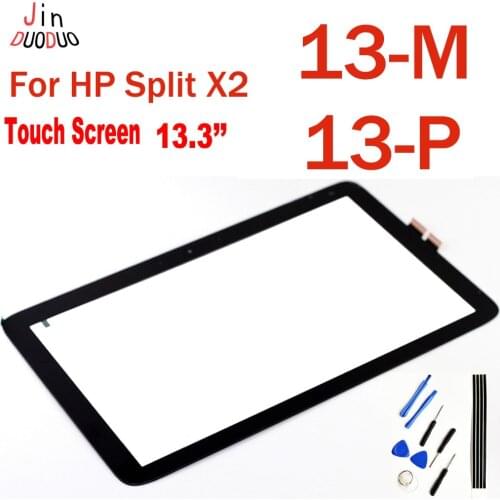 13.3'' For HP Split X2 13-M 13M /Pavilion X2 13-P 13P Touch Screen Glass Panel Digitizer Screen Panel Replacement
