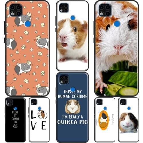 Cute Animals Guinea Pig Case For Redmi Note 9 Pro For Redmi Note 7 8 Pro 8T 9S Funda For Redmi 9C 9A K30 Ultra