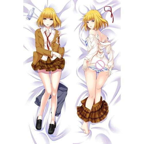 Coscase Anime Dakimakura Pillowcase Prison School midorikawa hana Dakimakura Body Decorative Pillowcases Hugging Pillow Cover
