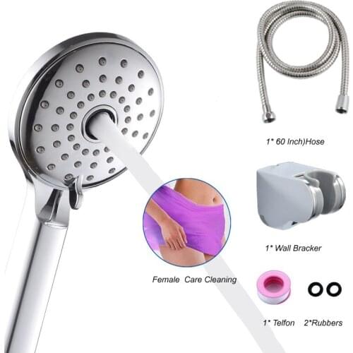 Shower Set Shower Head Shower Tube Shower Wall Holder Stainless Steel Rustproof ABS Shower Kit For Home Bathroom Toilet