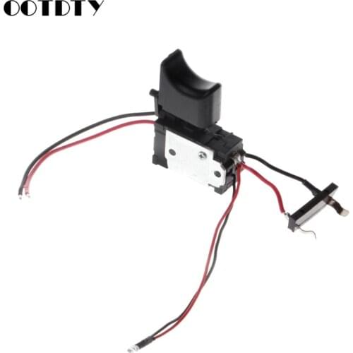 Electric Drill Dustproof Speed Control Push Button Trigger Switch DC 7.2-24V