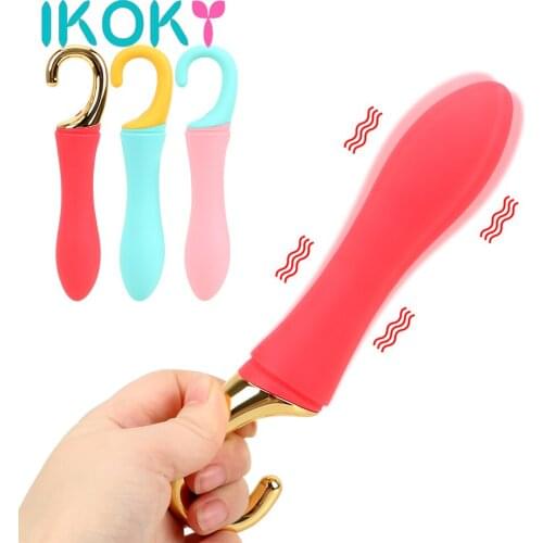 IKOKY Erotic Umbrella Vibrator Vagina Stimulator G-spot Massage Sex Toys For Women Female Masturbator 4 Modes Dildo Vibrator
