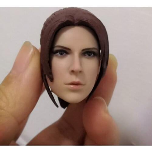 Collectible 1/6 Scale Female Figure Accessory Claire Redfield Aftermath XHD Head Sculpt Carved Model for 12 inches Body