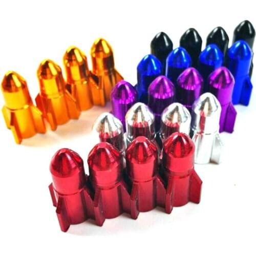 1PC Bicycle Motorcycle Wheel Tyre Tire Air Aluminum Alloy Valve Caps Tire Stem Valve Caps Wheel Ventil Valve Caps