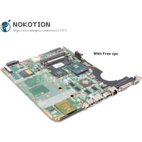 NOKOTION For HP Pavilion DV7-2000 DV7 DV7T Laptop Motherboard DDR3 Free cpu 578129-001 578130-001 MAIN BOARD