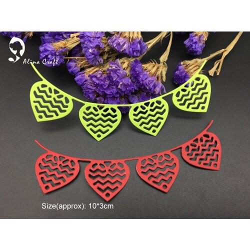 METAL CUTTING DIES birthday party banner heart knife mold art cutter Scrapbooking PAPER CRAFTER album punch embossing stencils