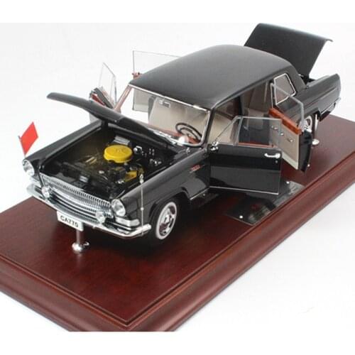 Century Dragon 1:24 Hongqi CA770 Review Car National Day 35th Anniversary Alloy Car Model Gift Decoration