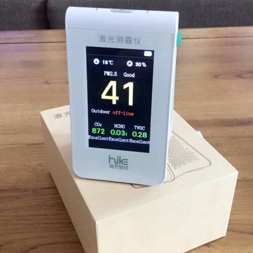Multi Gas Detector PM2.5 Air Detector wifi Temperature Humidity Monitor Air Composition Analyzer
