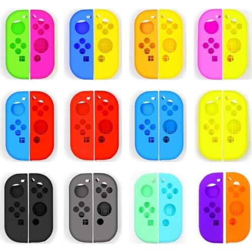 Soft Silicone Replacement Case For Nintendo Switch Controller Joy-con Cover Anti-Slip Shell Case For Nintend Switch accessories
