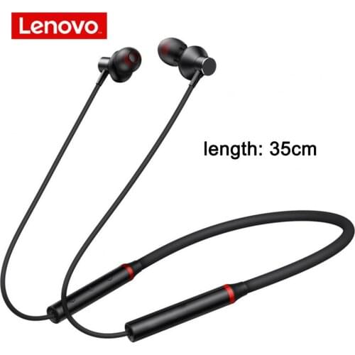 For Lenovo XE05 Bluetooth Headset In-Ear Waterproof Silicone Wireless Hanging Neck Stereo Magnetic Storage Earphone for Sports