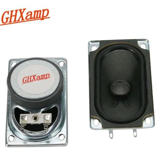 GHXAMP NEW 8OHM 15W TV Speaker High-end Full Range Speakers Rubber Cone LoudSpeakers Rectangle 50*90MM 1 Pairs