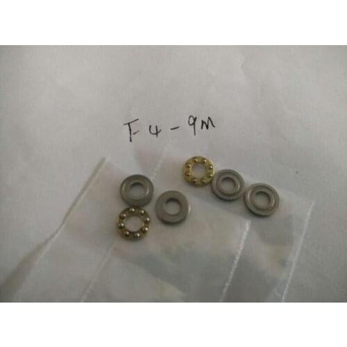 Free Shipping-- 50pcs/lot Axial Ball Thrust Bearings F4-9M miniature Plane thrust ball bearing F4-9M 4*9*4