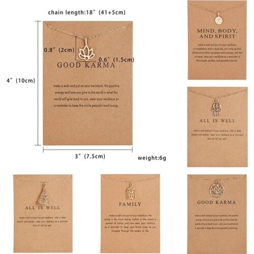 Trendy Gold Color Tiny Pendant Necklace For Women Minimalist Necklace Friendship Jewelry Gift Card Valentines Day