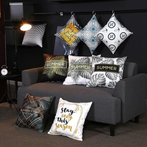 Company Gift Pillow Case Short Plush Peach Crystal Velvet Linen Cushion Custom Logo