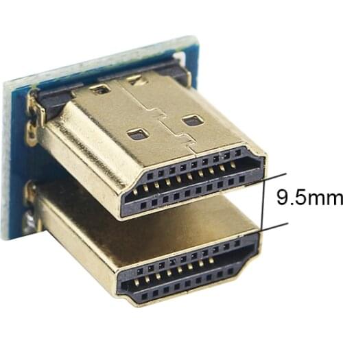 HDMI Connector For 5 Inch HDMI Raspberry Pi Screen Display DIY HDMI Connector Kit Rpi Connection Accessory Part