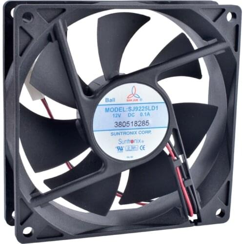 COOLING REVOLUTION SJ9225LD1 9cm 90mm 92mm fan 9025 9225 92x92x25mm 12V 0.10A Double ball bearing super quiet cooling fan
