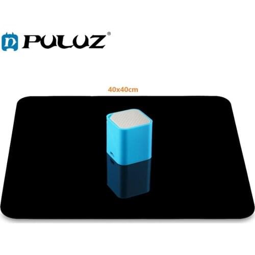 PULUZ 40x40cm Reflective White & Black Acrylic Reflection Background Display Boards for Product Table Top Photography Shooting