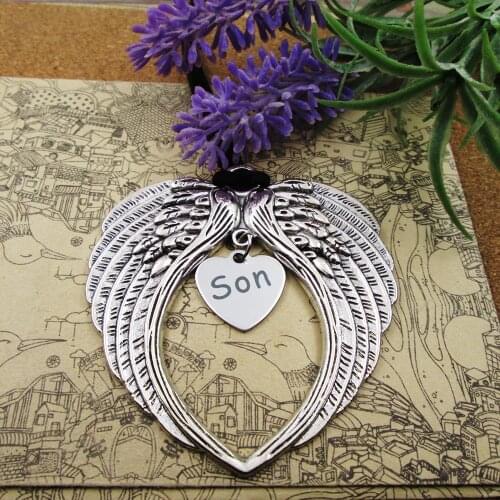 Son Angel Angel Ornaments Love of son gift for son Son Christmas ornament Son Angel ornament son memorial ornament