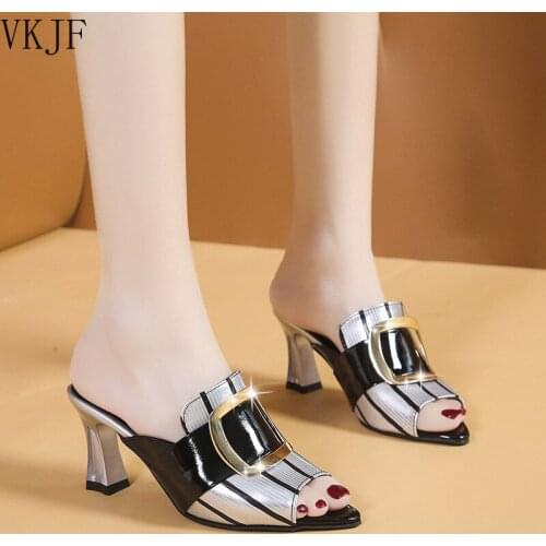 Женские шлепанцы VKJF China At AliExpress