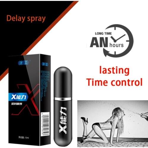 10ml Black Gold Edition Delay Spray Male Adult Product Couple Tool Long-lasting Penile Erection Delayed Ejaculation for 60Minute