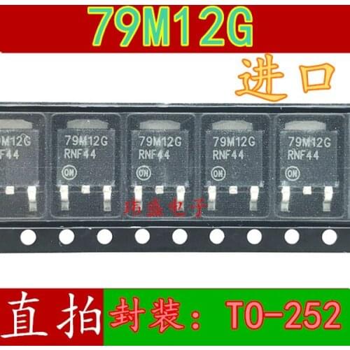 10pcs 79M12 79M12G MC79M12CDTRKG TO-252