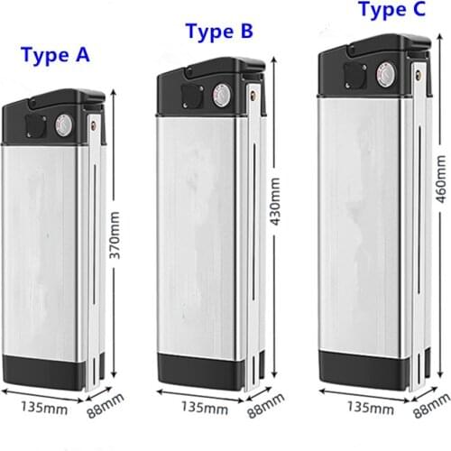 36V 48V 52V 60v 10ah 15ah 20ah 25ah 28ah 40ah Big silver fish Haiba Top discharge high capacity foldable ebike battery