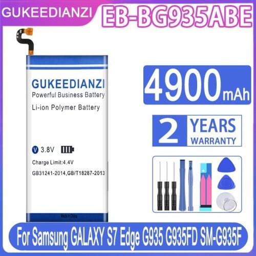 Phone High Capacity Battery EB-BG935ABE For Samsung GALAXY S7 Edge G9350 G935FD SM-G935F Authentic Battery 4650mAh