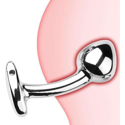 Stainless Steel Anal Plug Curved Sex Toys Women Men G-spot Dildo Butt Plug Prostate Massage Adults Sex Products Intimate Goods