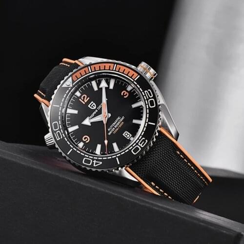 PAGANI DESIGN Men Mechanical Watch Top Brand Luxury Automatic Watch Sport Stainless Steel Waterproof Watch Men Mekaniska klockor