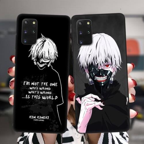 Tokyo Ghoul Kaneki Ken Soft Case For Samsung Galaxy S21 S20 FE S10 Plus NOTE 20 Ultra M02 F62 M62 M21 M30S M31 M31S M51 Cover