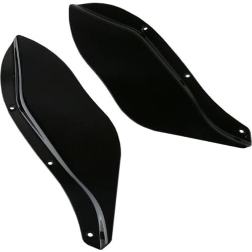 Motorcycle Air Deflectors Windshield Wind Protect For Harley Touring Road King Street Gilde 1996-2013