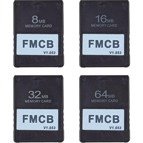 For SONY PS2 FMCB Free McBoot Card v1.953 Card for Sony Playstation2 8MB/16MB/32MB/64MB Memory Card OPL MC Boot Program Card