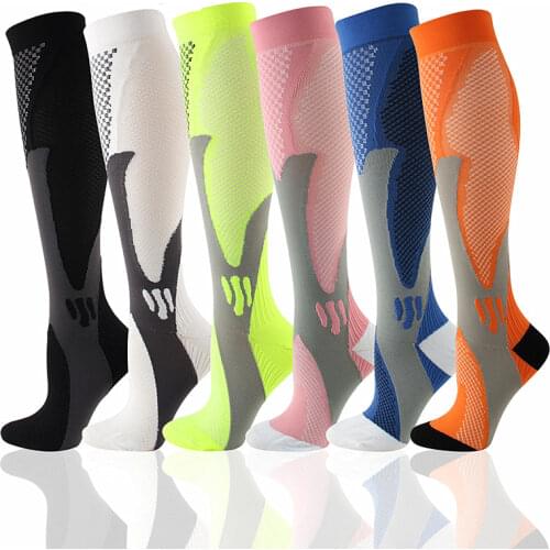 43 Styles Men Women Compression Socks Running Golf Rugby Hiking Socks Medical Nursing Socks Cycling Breathable Sports Socks