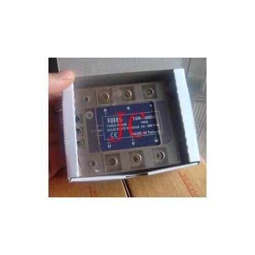 NEW! Three phase Solid state relay TSR-100DA 100A SSR relay