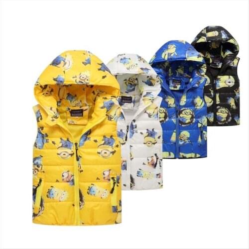 New Arrivals 3-10Yrs Children Cotton Coat&Outwear,Baby Boys Warm Cartoon Cute jacket,Children Winter Warm Outwear 4Color
