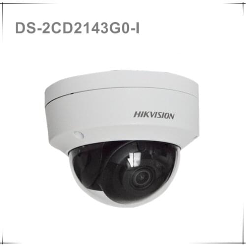 Original Hik English version DS-2CD2143G0-I 4MP IR WDR fixed Dome IP Camera POE IP67 IK10 Build-in SD card slot