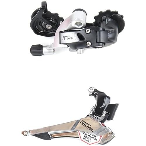 SRAM RIVAL 2X11 Speed 22S Road Bike Bicycle Part Front&Rear Derailleur Short/Middle Cage SS GS Small Groupset
