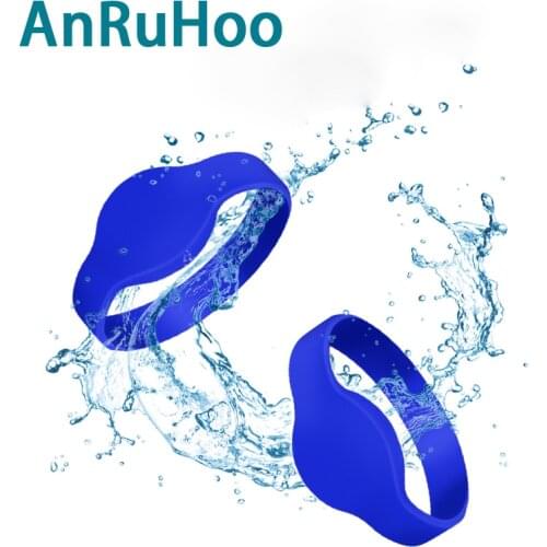 5pcs Mf 1k Smart Chip Wristband Nfc Read Only Waterproof Card Rfid Access Control Bracelet Key 13.56mhz Badge Token