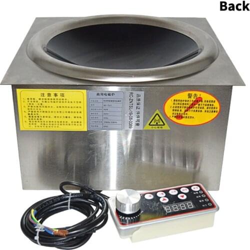 220V Embedded Concave Induction Cooker Commercial Induction Cooker 3.5kw/5kw/8kw High-power Induction Cooker 1PC