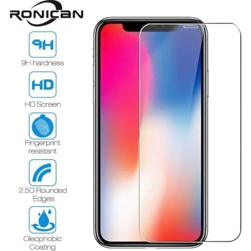 Tempered Glass For iPhone 12 11 Pro XR X XS MAX 12 mini Screen Protector Protective Film For iPhone 6 6s 7 8 Plus 5 5S SE 2020