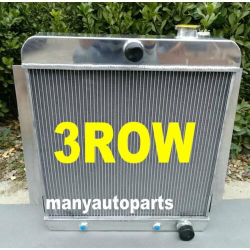 4 ROW ALUMINUM RADIATOR 1955-1959 FOR CHEVY PICK UP TRUCK V8 1956 1957 1958