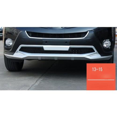 For Toyota RAV4 2013-2020 Car Accessories High Quality Car Styling Front + Rear Bumper Protection YJ D