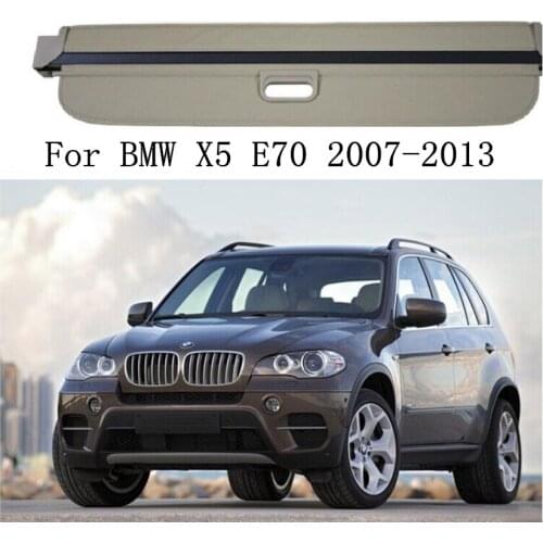 Car Rear Trunk Security Shield Trunk Cargo Cover High For BMW X5 E70 2007 2008 2009 2010 2011 2012 2013 Auto Accessories