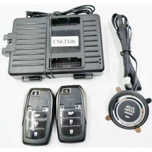 For Toyota car Add Push Button start stop Sytem and remote key Start/ Stop control system for Toyota car