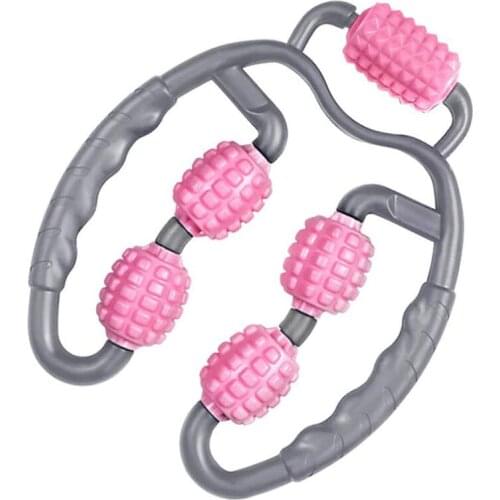 Ring Clip Leg Muscle Massager Foam Roller Muscle Relaxation Calf Waist Home Gym Sports Yoga Pilates Fitness Equipment